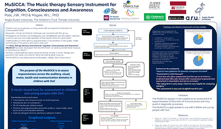 MuSICCA: The Music therapy Sensory Instrument for Cognition, Consciousness and Awareness