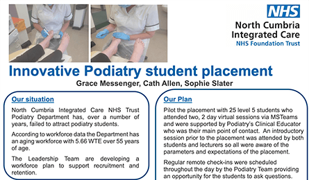 Innovative Podiatry student placement